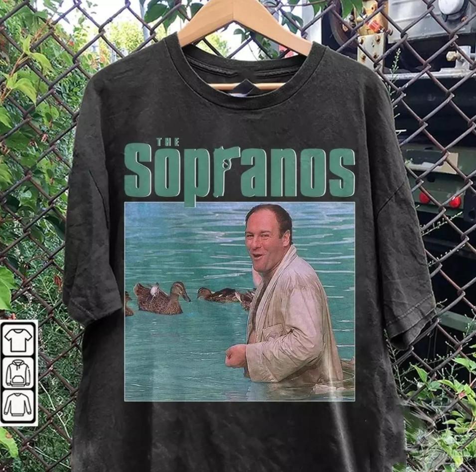 Утки Сопрано Фильм Смешные Сопрано 90-е Футболка Унисекс Футболка M