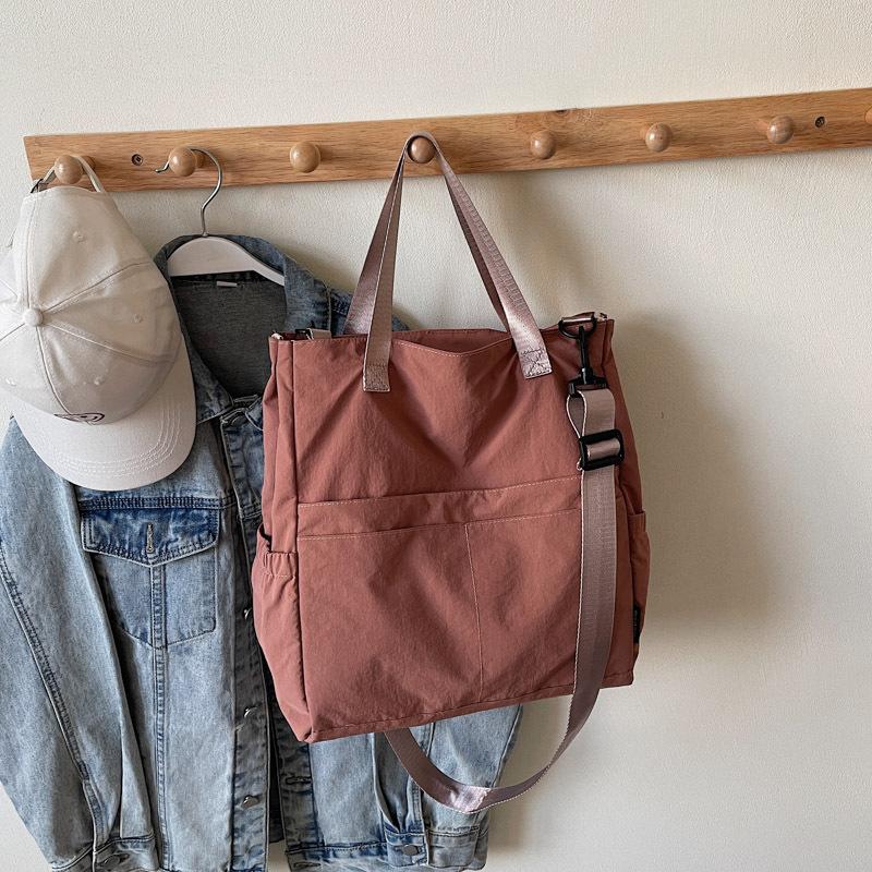 Простой рюкзак новый большая вместимость средняя школа старшая школа ученик школьный портфель портативный плечевой кроссбоди