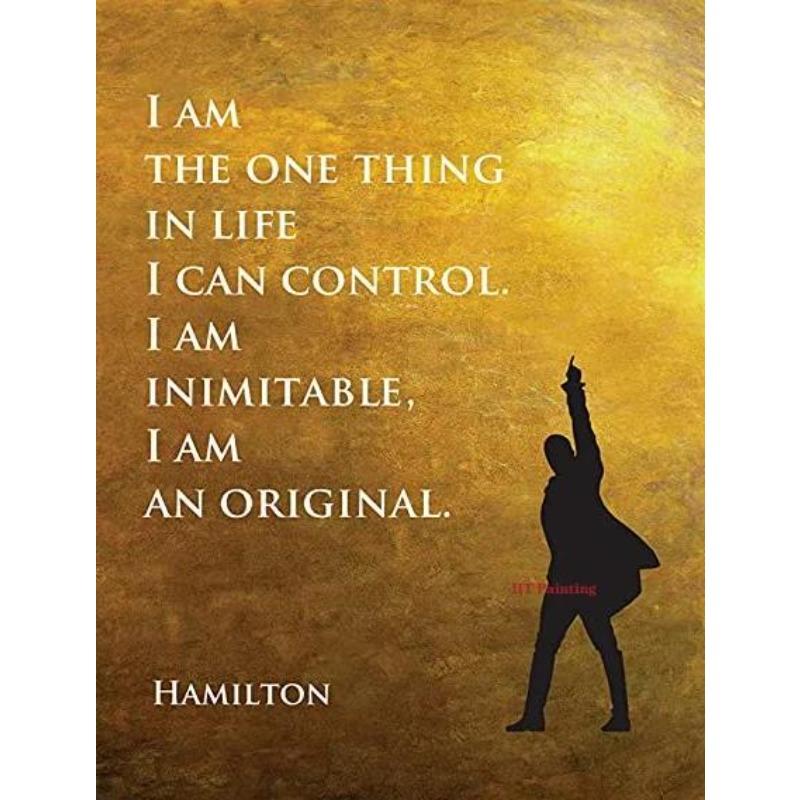 Американский мюзикл Гамильтон Холст Александр Гамильтон Сестры Скайлер Масляная живопись Настенная живопись Декор домашнего кинотеатра 30x45cm No Frame