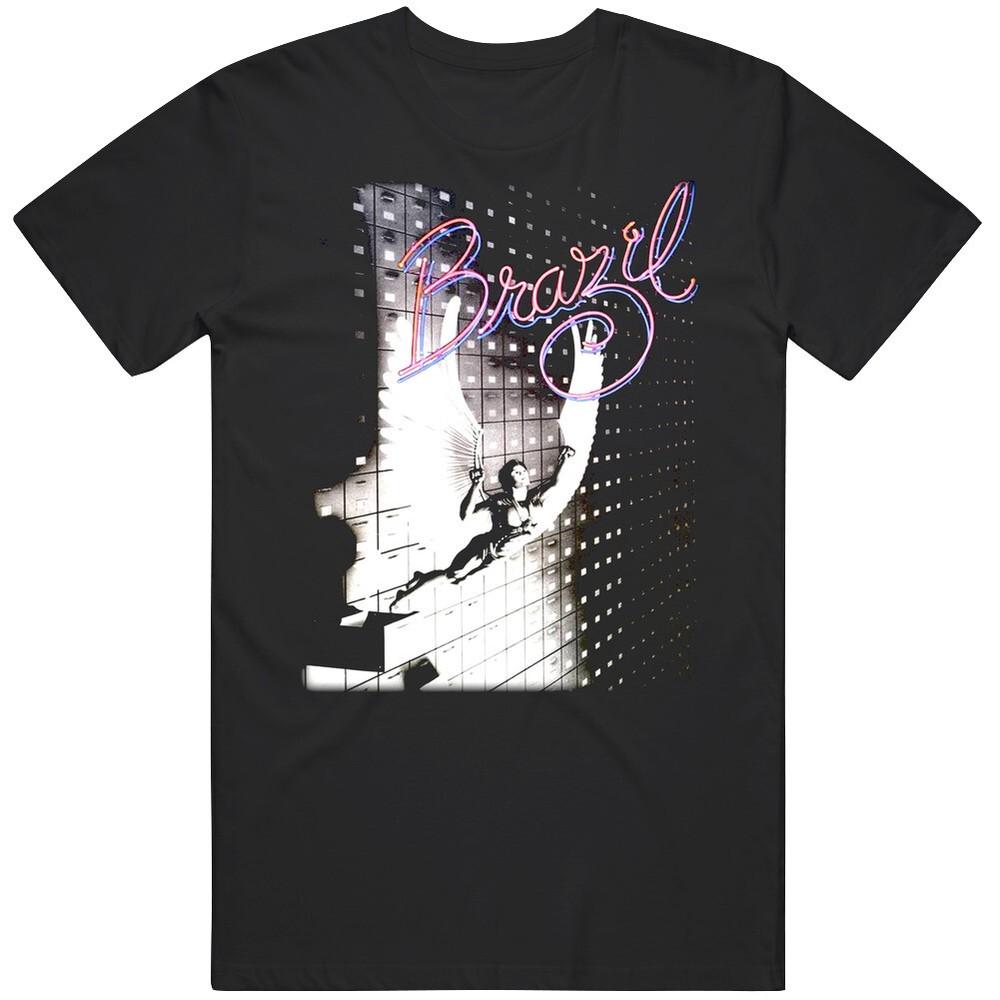 Бразилия Фильм Черная футболка Унисекс кино Мерч Футболка M